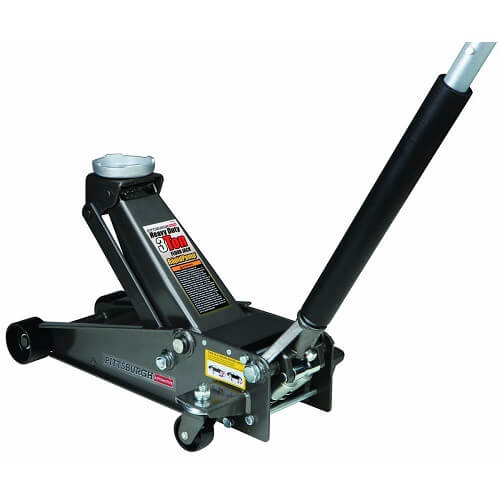 3 ton Steel Heavy Duty Floor Jack with Rapid Pump by USATNM