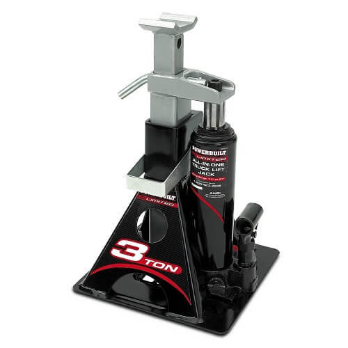 Powerbuilt Black Alltrade 640912 3 Ton,All-in-One Bottle Jack