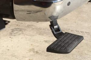 bumper step for trucks